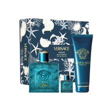 Versace Eros Pour Homme EDP 100ml & 5ml + Shower Gel 150ml Gift Set