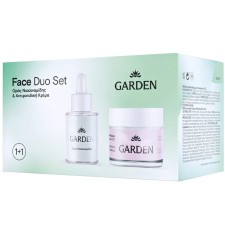 Garden Face Duo Set - Niacinamide Serum 30ml + Anti-Wrinkle Cream 50ml
