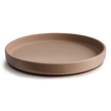 Mushie Classic Silicone Plate Natural
