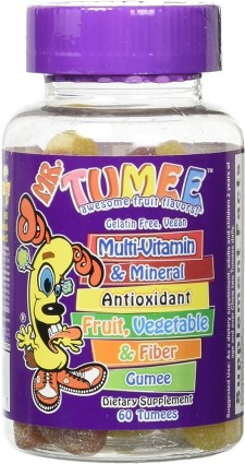 Mr. Tumee Multivitamin & Mineral Antioxidant Fruits, Vegetables & Fiber Gumee 60tumees