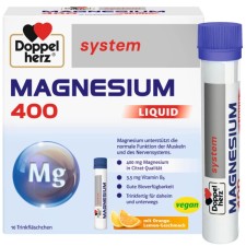 Doppelherz Magnesium Liquid 400mg 10 Vials Doppelherz Magnesium Liquid 400mg 10 Vials