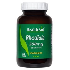 Health Aid Rhodiola 500mg x 60 Tablets - Natural Sedative