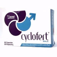 CYCLOFERT MALE 60s, INCREASES SPERM COUNT AND CONCENTRATION