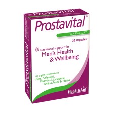 HEALTH AID PROSTAVITAL MEN, NUTRITIONAL SUPPORT FOR MENS HEALTH& WELLBEING 30CAPSULES 30s