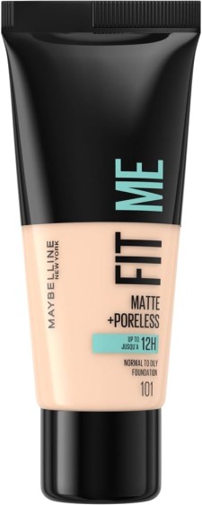 Maybelline Fit Me Matte & Poreless Foundation No 101 True Ivory x 30ml