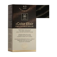 Apivita My Color Elixir Permanent Hair Color Kit Brown No 4.0