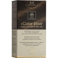 Apivita My Color Elixir Permanent Hair Color Kit Dark Blonde No 6.0