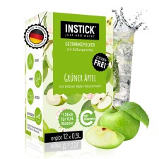Instick Powdered Drink Mix Green Apple - 12sticks, Στιγμιαίο Ρόφημ... Instick Powdered Drink Mix Green Apple - 12sticks, Στιγμιαίο Ρόφημ...