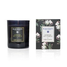 BLUE SCENTS SCENTED SOY CANDLE NIGHT JASMINE 145G