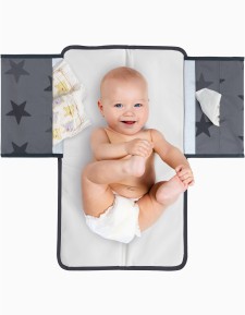 Dooky Changing Mat 3 in 1 Grey Stars