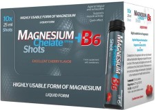 Salutem Magnesium +B6 Cherry Shots 10 Shots x 25ml