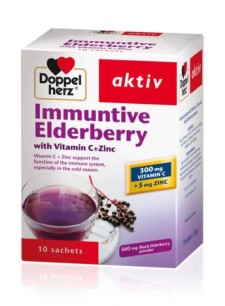 Doppelherz Immuntive Elderberry x 10 Sachets