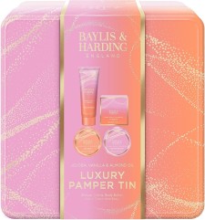 Baylis & Harding Jojoba Vanilla & Almond Oil Luxury Pamper Tin