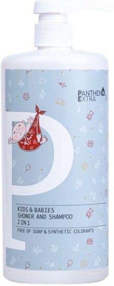 Panthenol Extra Kids & Babies 2in1 1L, Παιδικό Αφρόλουτρο & Σαμπουά... Panthenol Extra Kids & Babies 2in1 1L, Παιδικό Αφρόλουτρο & Σαμπουά...
