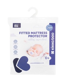Kikka Boo Mattress Protector Fitted Cotton Enriched 80x50cm