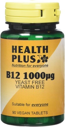 HEALTH PLUS VITAMIN B12 1000MG 90S