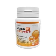 Activlab Vitamin D3 4000 Iu 60 Capsules