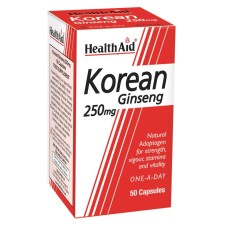 Health Aid Korean Ginseng 250mg x 50 Capsule