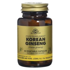 Solgar Korean Ginseng (Panax Ginseng) 520mg x 50 Capsules