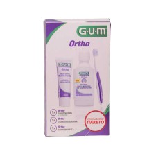 GUM ORTHODONTIC TOOTHPASTE + MOUTHWASH + TOOTHBRUSH OFFER
