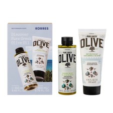 Korres Discover Pure Greek Olive Oil Set Showergel 250ml & Body Cream 200ml