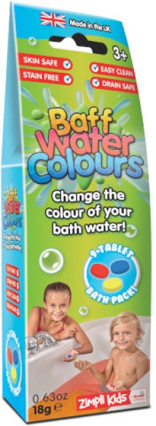 Zimply kids baff water colours 9 tablets