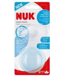NUK NIPPLE SHIELDS 2PIECES WITH PROTECTIVE BOX