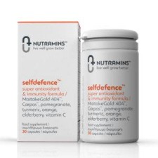 NUTRAMINS SELFDEFENCE, SUPER ANTIOXIDANT AND IMMUNITY FORMULA 30s