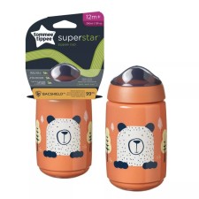 Tommee Tippee Superstar Sippee Cup 12m+ x 390ml Red Colours