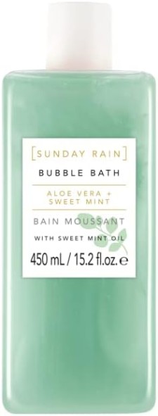 Sunday Rain Aloe & Sweet Mint Bubble Bath x 450ml