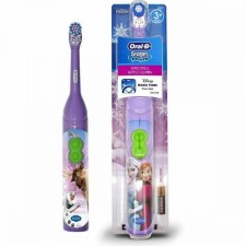 ORAL B STAGES POWER ELECTRIC BATTERY TOOTHBRUSH DISNEY FROZEN 3+
