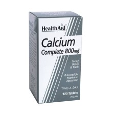 HEALTH AID CALCIUM 800mg 120 TABLETS