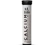 AtLife Calcium, Magnesium + Vitamin D3 x 20 Effervescent Tablets