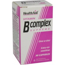 HEALTH AID B COMPLEX SUPREME 30CAPSULES