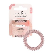 Invisibobble slim elegant hair spiral all hair pink monocle 3pcs