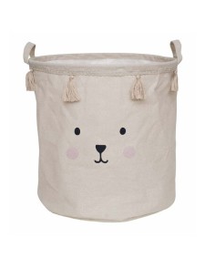 Jabadabado Storage Basket Bear Beige