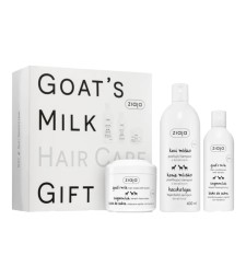 Ziaja Goats Milk Hair Care Set Shampoo 400ml & Conditioner 200ml & Mask 200ml