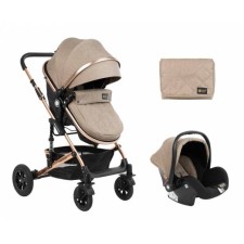 KIKKA BOO STROLLER 3in1 AMAIA BEIGE
