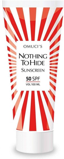 OMUCIS NOTHING TO HIDE SUNSCREEN SPF50 100ML