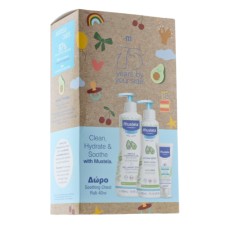 Mustela Clean Hydrate And Soothe Cleansing Gel 500ml + Body Lotion ... Mustela Clean Hydrate And Soothe Cleansing Gel 500ml + Body Lotion ...