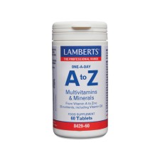 Lamberts A To Z Multivitamins & Minerals x 60 Tablets