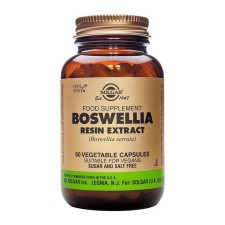 SOLGAR BOSWELLIA, RESIN EXTRACT. SUPPORTS GENERAL HEALTH 60CAPSULES