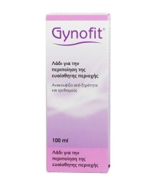 GYNOFIT FEMININE CARE OIL FOR VAGINAL DRYNESS & IRRITATIONS 100ML