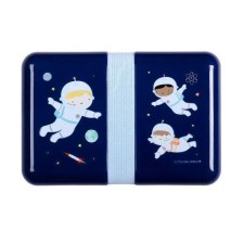 A Little Lovely Company Lunch Box Astronauts + FREE Stickers