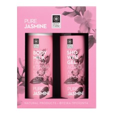 Bodyfarm Pure Jasmine Body Milk 250ml + Shower Gel 250ml Gift Set