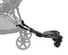 KikkaBoo Stroller Board Ally Black
