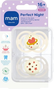 Mam Perfect Night Pacifiers 16m+ Unisex 2pcs