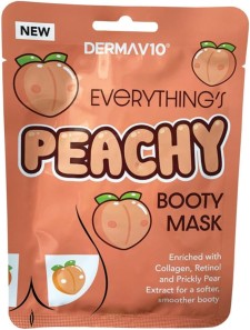 Derma V10 Printed Booty Mask Peachy