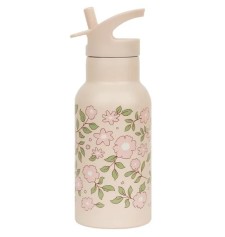 A Little Lovely Company Stainless Steel Drink Bottle Blossom Pink 350ml