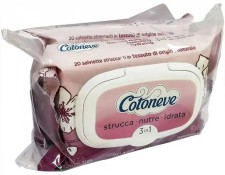 Cotoneve 3in1 Face Wipes Duo 2x20 pieces